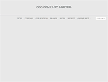 Tablet Screenshot of coo-co.com